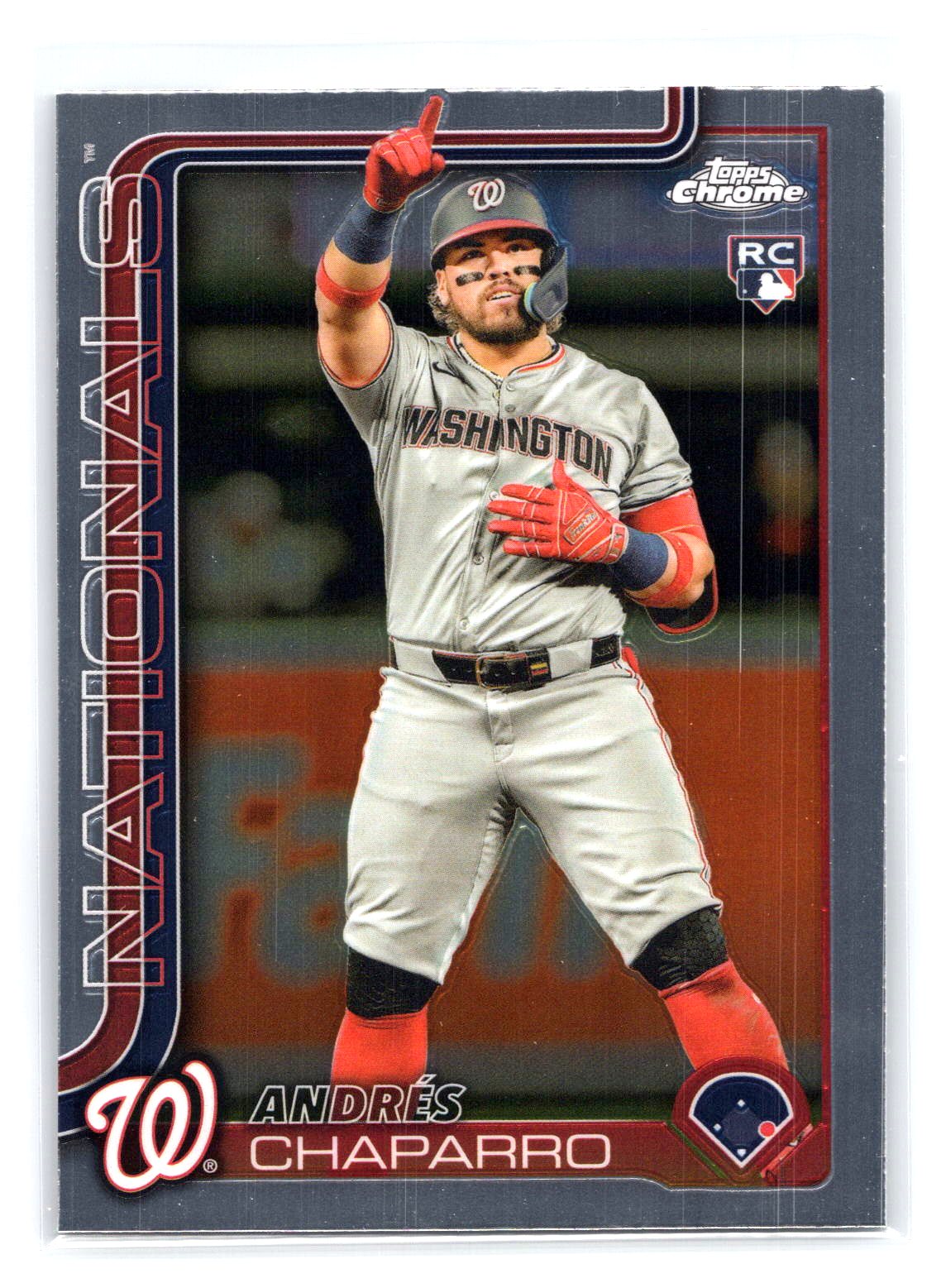 Andres Chaparro 2025 Topps Chrome Rookie RC Andres Chaparro 2025 Topps Chrome Rookie RC