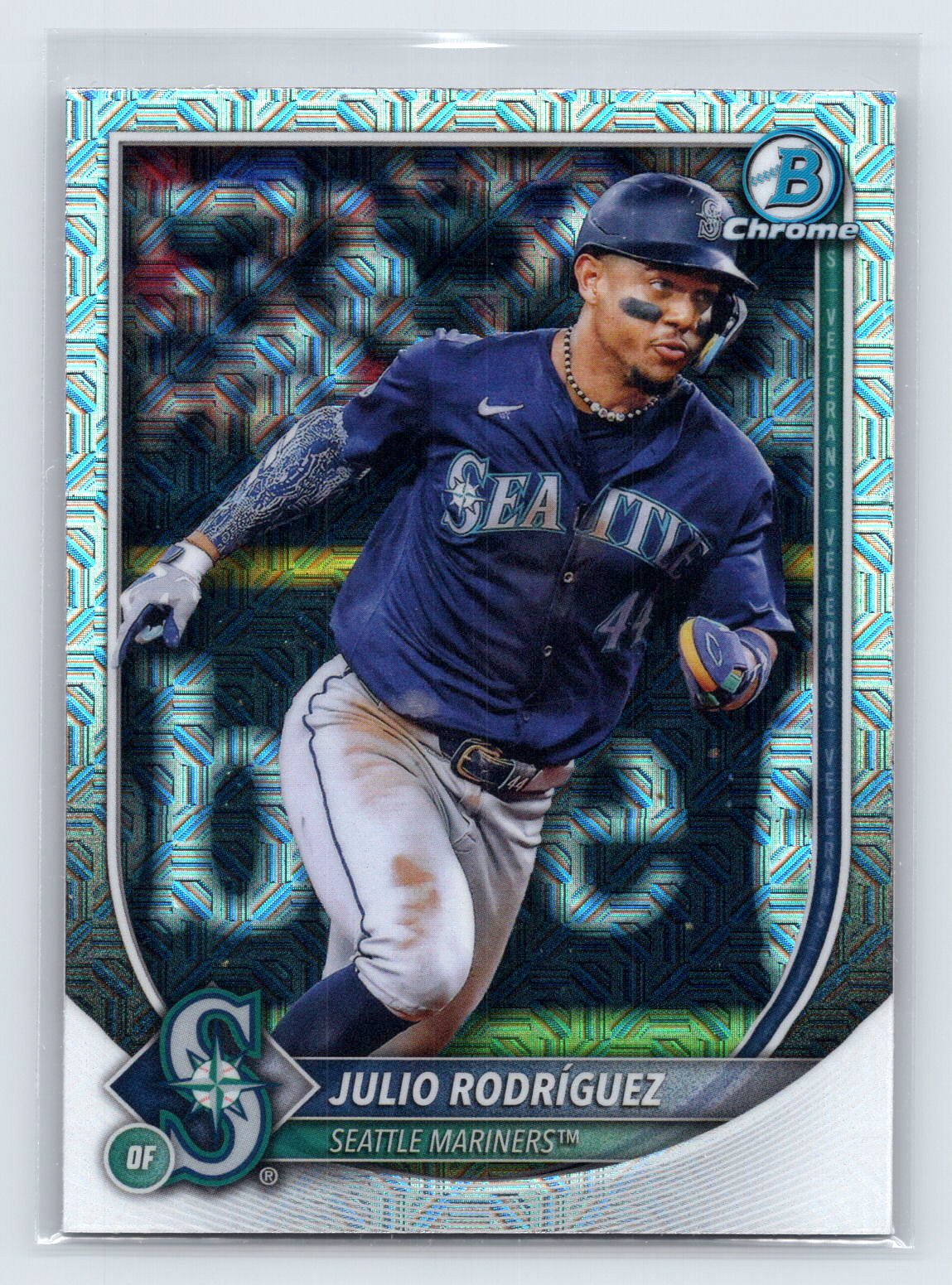 Julio Rodriguez 2025 Bowman Chrome Mojo Refractor Julio Rodriguez 2025 Bowman Chrome Mojo Refractor