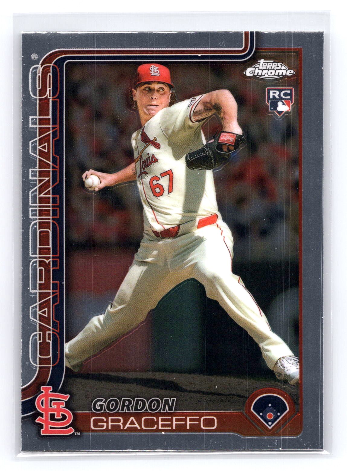 Gordon Graceffo 2025 Topps Chrome Rookie RC Gordon Graceffo 2025 Topps Chrome Rookie RC