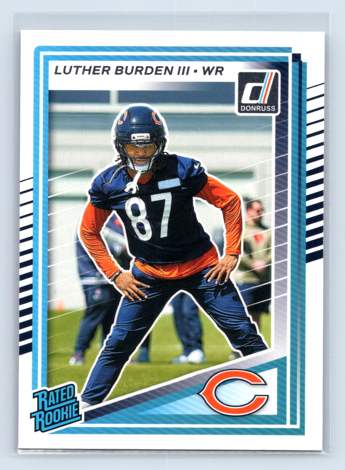 Luther Burden III 2025 Donruss Rated Rookie RC Luther Burden III 2025 Donruss Rated Rookie RC