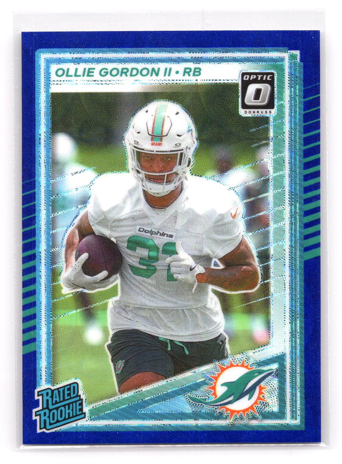Ollie Gordon II 2025 Donruss Optic Blue Scope Rookie RC Ollie Gordon II 2025 Donruss Optic Blue Scope Rookie RC
