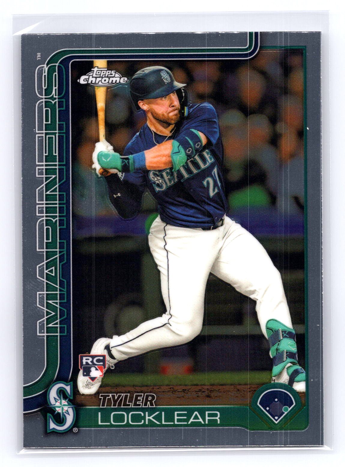 Tyler Locklear 2025 Topps Chrome Rookie RC Tyler Locklear 2025 Topps Chrome Rookie RC