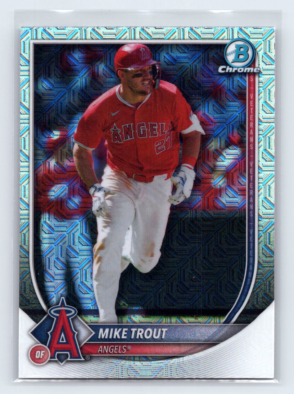 Mike Trout 2025 Bowman Chrome Mojo Refractor Mike Trout 2025 Bowman Chrome Mojo Refractor