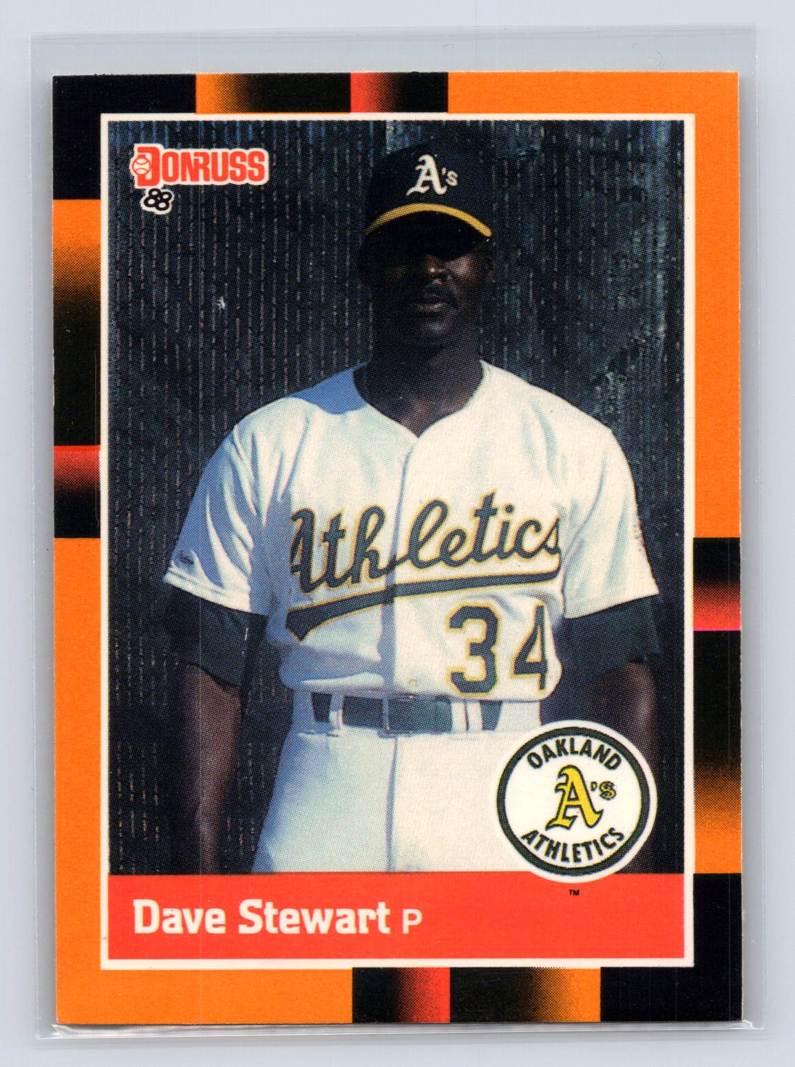 Dave Stewart 1988 Donruss Baseball’s Best Dave Stewart 1988 Donruss Baseball's Best