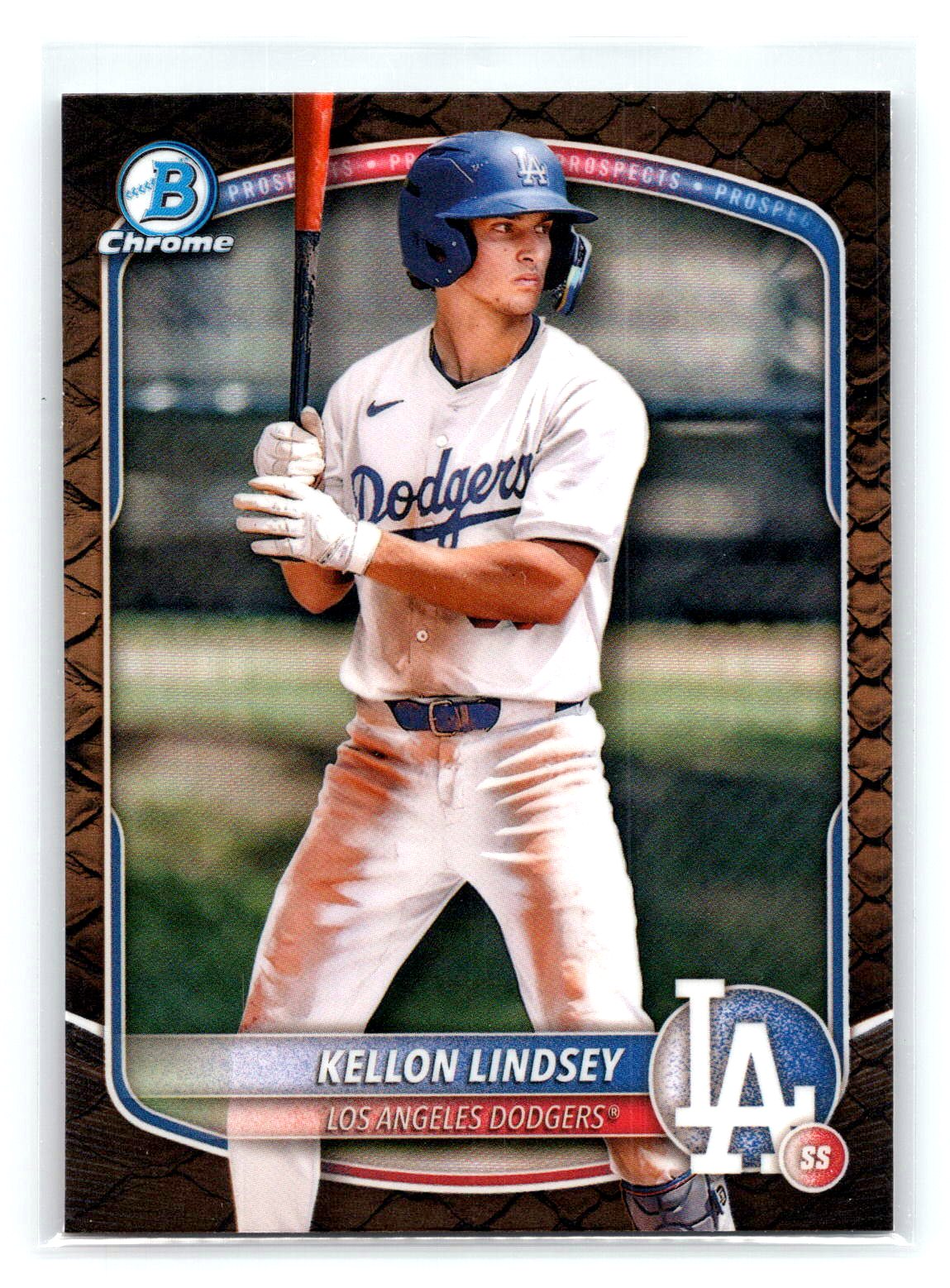 Kellon Lindsey 2025 Bowman Chrome Snakeskin Refractor Kellon Lindsey 2025 Bowman Chrome Snakeskin Refractor