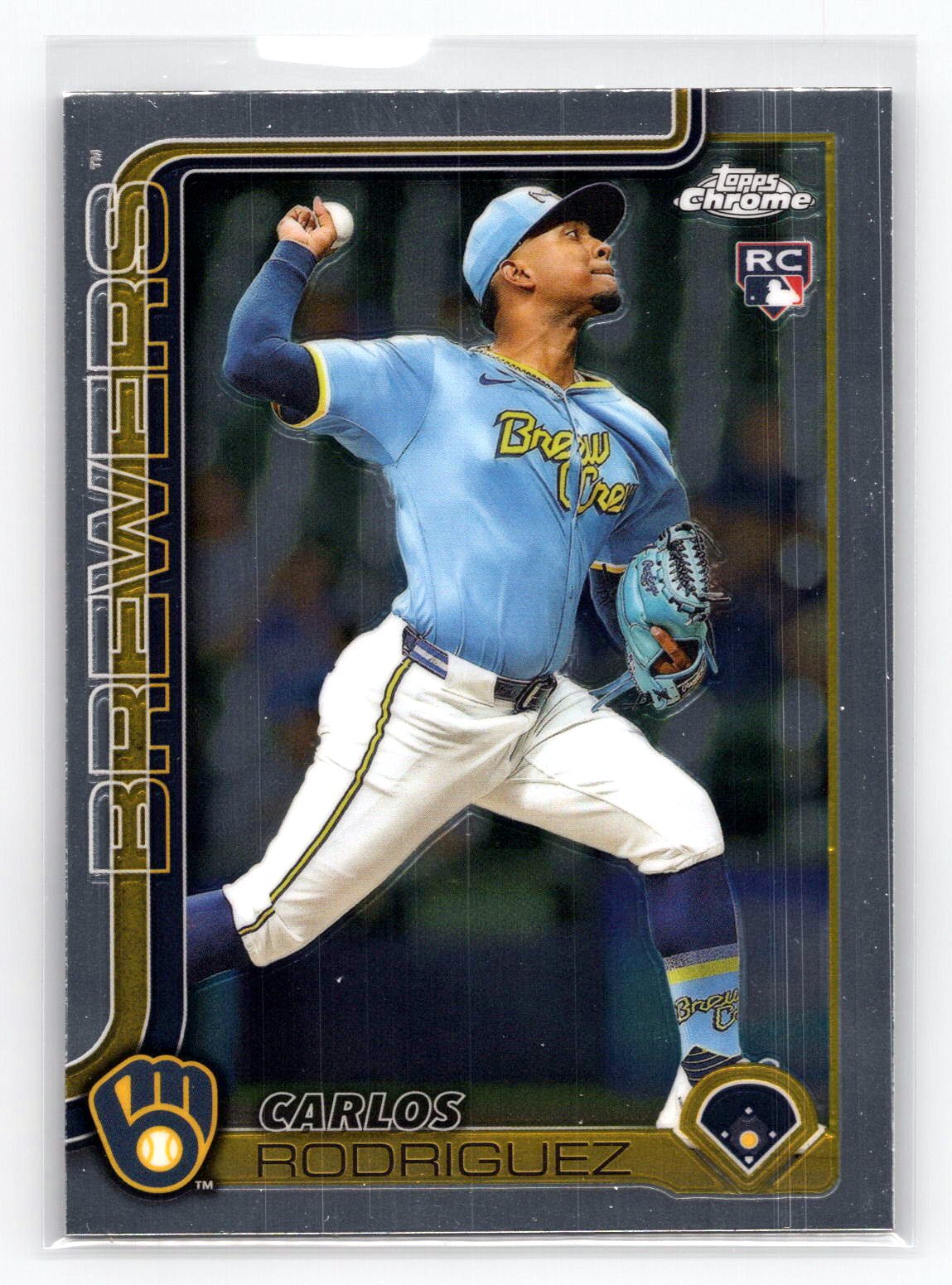 Carlos Rodriguez 2025 Topps Chrome Rookie RC Carlos Rodriguez 2025 Topps Chrome Rookie RC