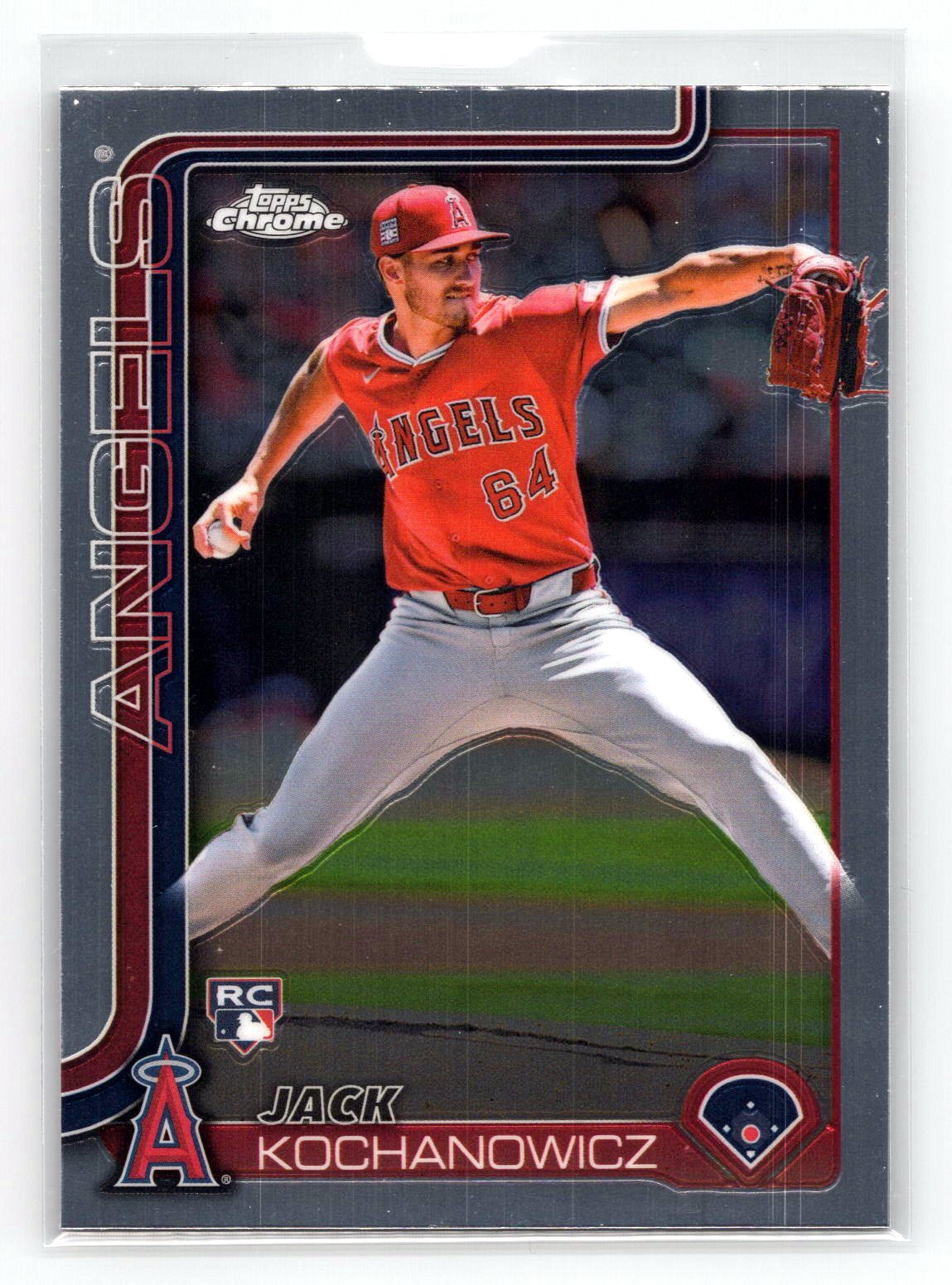 Jack Kochanowicz 2025 Topps Chrome Rookie RC Jack Kochanowicz 2025 Topps Chrome Rookie RC