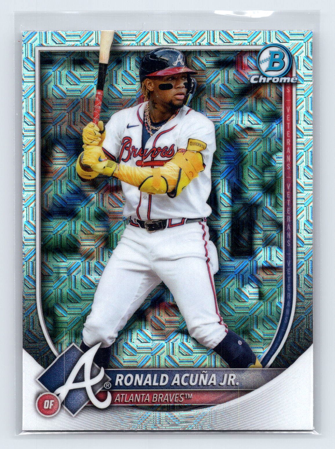 Ronald Acuna Jr. 2025 Bowman Chrome Mojo Refractor Ronald Acuna Jr. 2025 Bowman Chrome Mojo Refractor