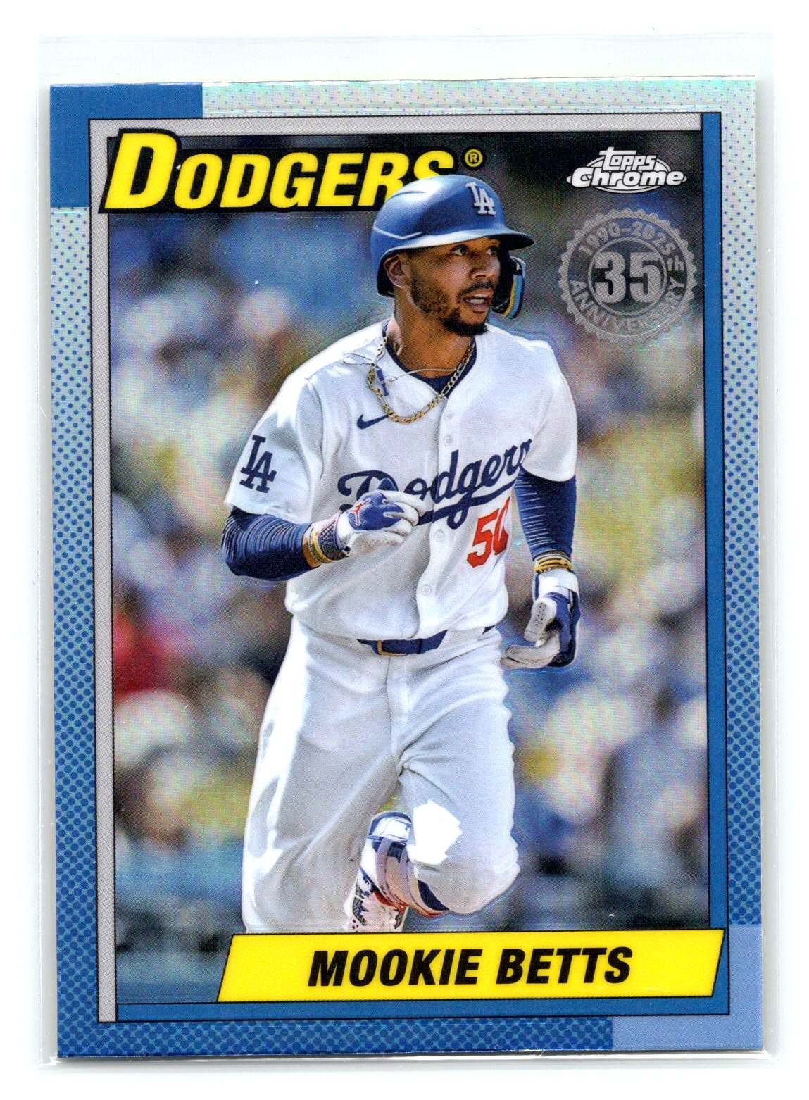 Mookie Betts 2025 Topps Chrome 35th Anniversary Mookie Betts 2025 Topps Chrome 35th Anniversary