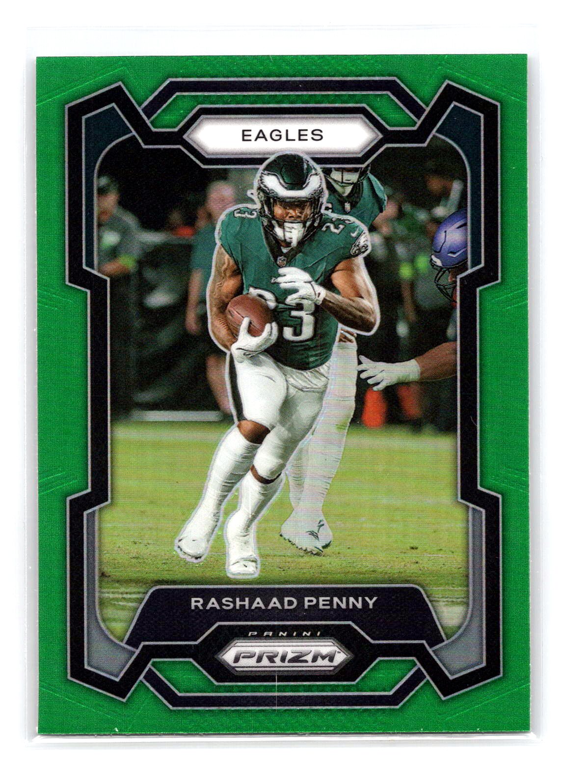 Rashaad Penny 2023 Panini Prizm Green Refractor Rashaad Penny 2023 Panini Prizm Green Refractor