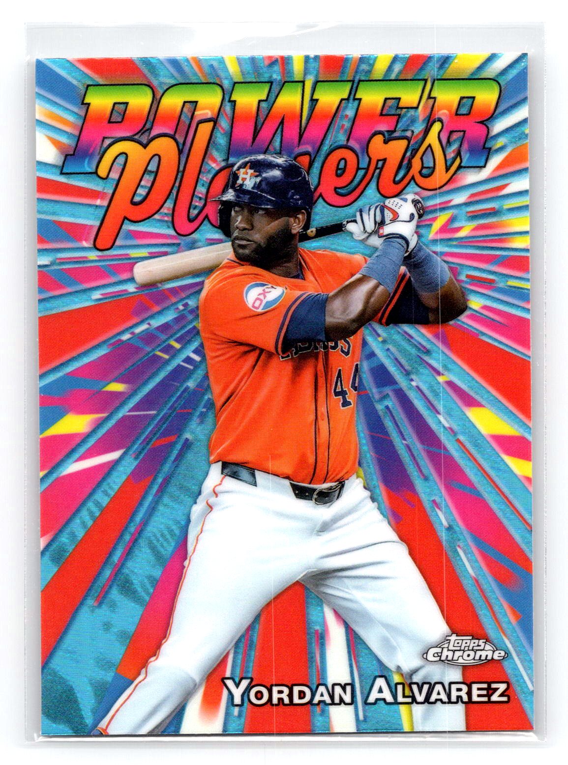 Yordan Alvarez 2025 Topps Chrome Power Players Yordan Alvarez 2025 Topps Chrome Power Players