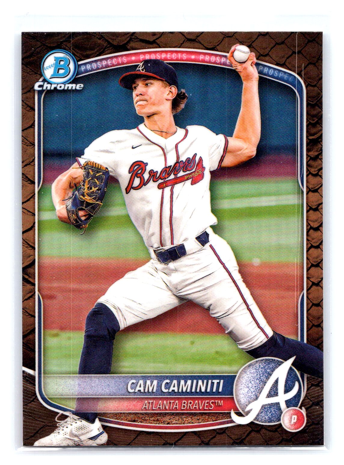 Cam Caminiti 2025 Bowman Chrome Snakeskin Refractor Cam Caminiti 2025 Bowman Chrome Snakeskin Refractor