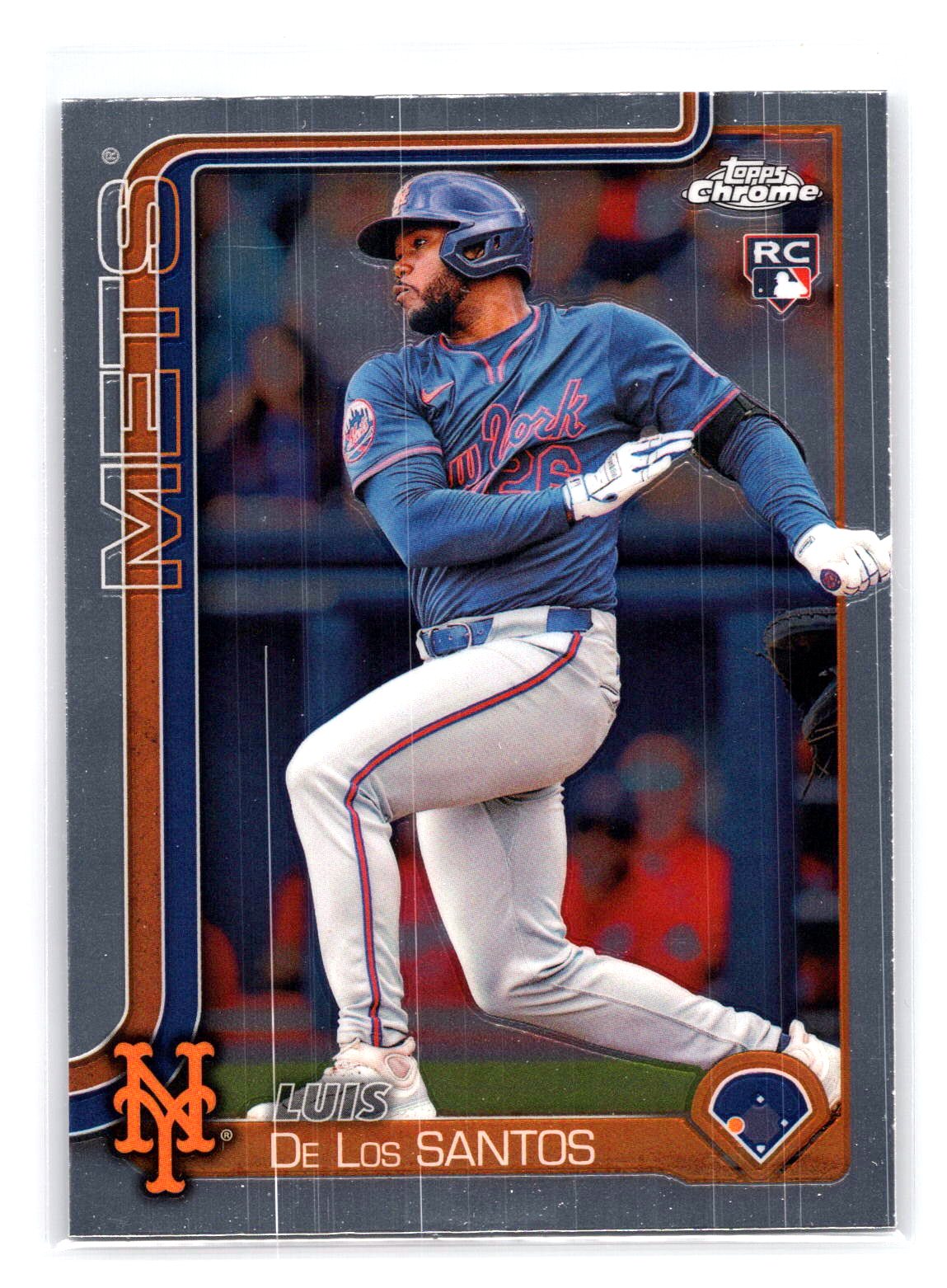 Luis De Los Santos 2025 Topps Chrome Rookie RC Luis De Los Santos 2025 Topps Chrome Rookie RC