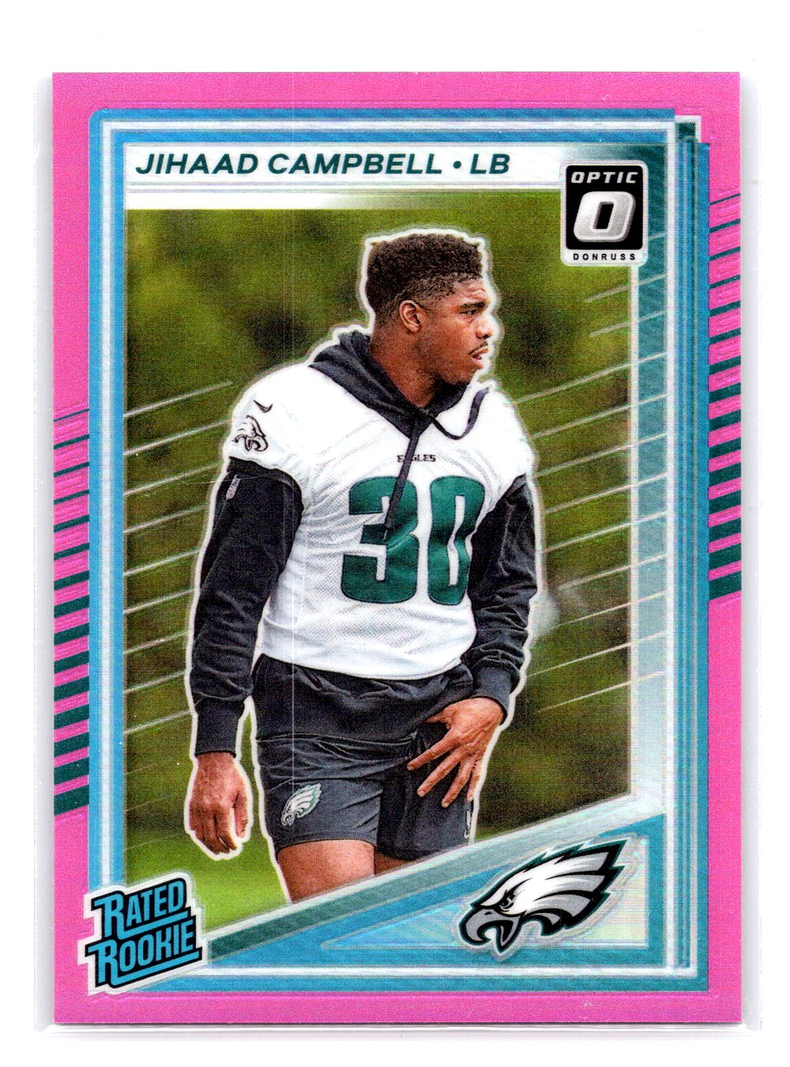 Jihaad Campbell 2025 Donruss Optic Pink Holo Rookie RC Jihaad Campbell 2025 Donruss Optic Pink Holo Rookie RC
