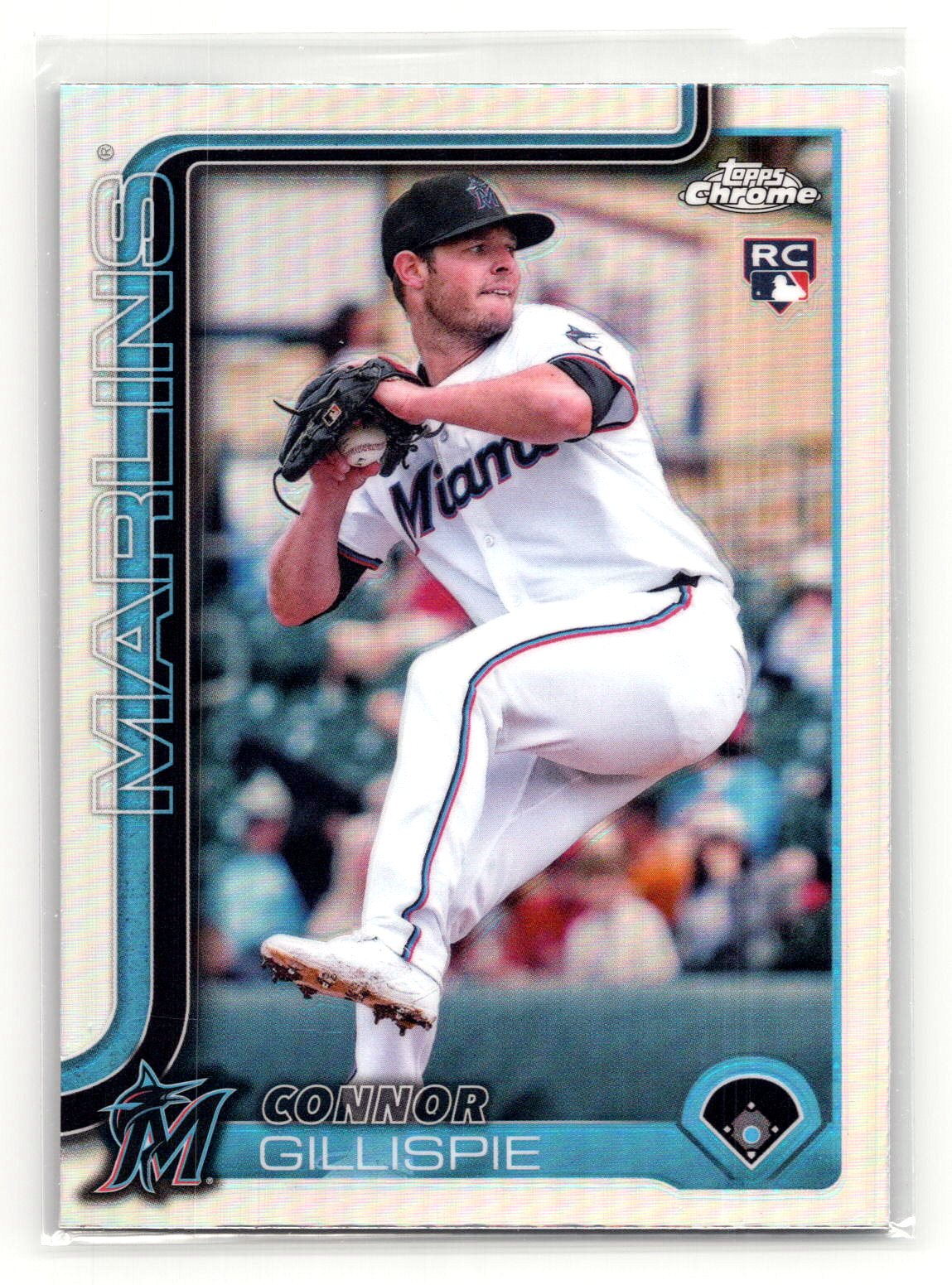 Conor Gillispie 2025 Topps Chrome Refractor Rookie RC Conor Gillispie 2025 Topps Chrome Refractor Rookie RC