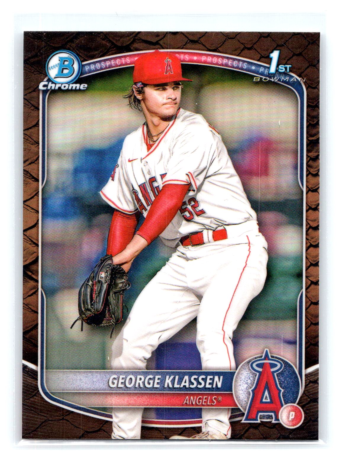 George Klassen 2025 Bowman Chrome Snakeskin Refractor George Klassen 2025 Bowman Chrome Snakeskin Refractor