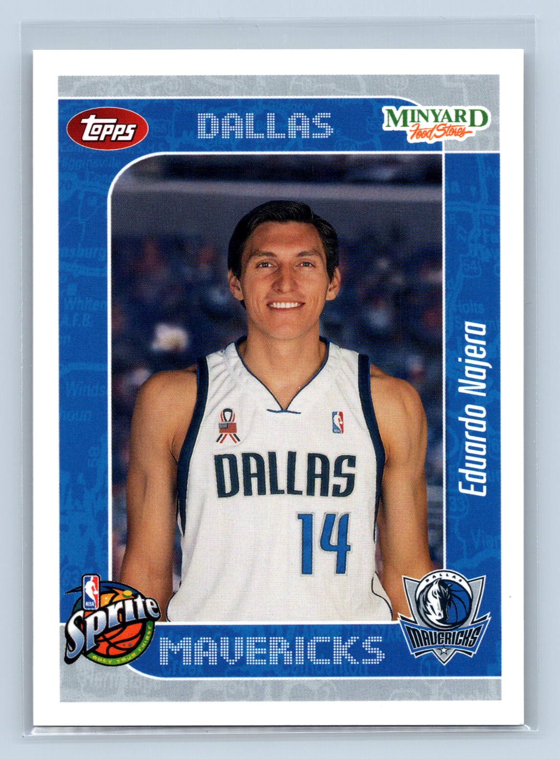 Eduardo Najera 2002 Topps Minyard Eduardo Najera 2002 Topps Minyard