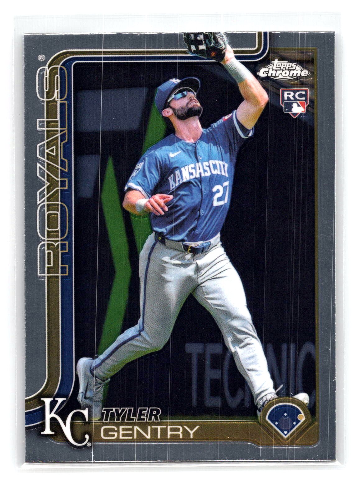 Tyler Gentry 2025 Topps Chrome Rookie RC Tyler Gentry 2025 Topps Chrome Rookie RC