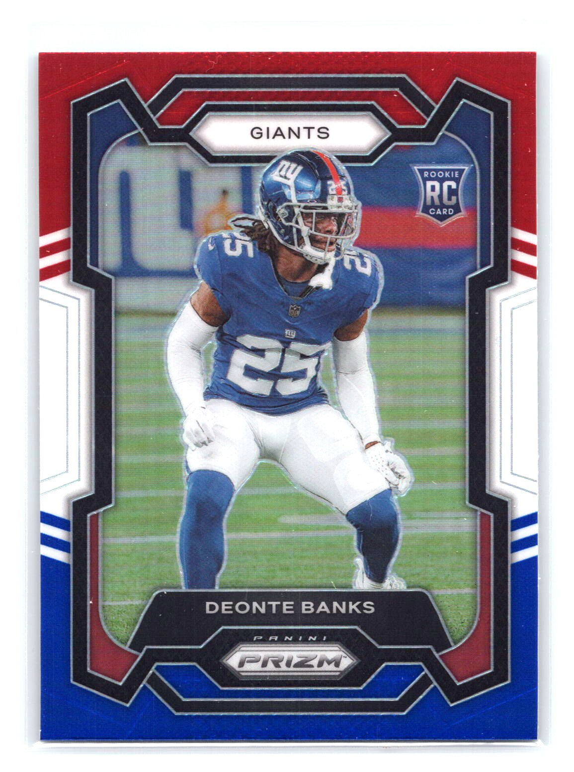 Deonte Banks 2023 Panini Prizm Red White Blue Rookie RC Deonte Banks 2023 Panini Prizm Red White Blue Rookie RC