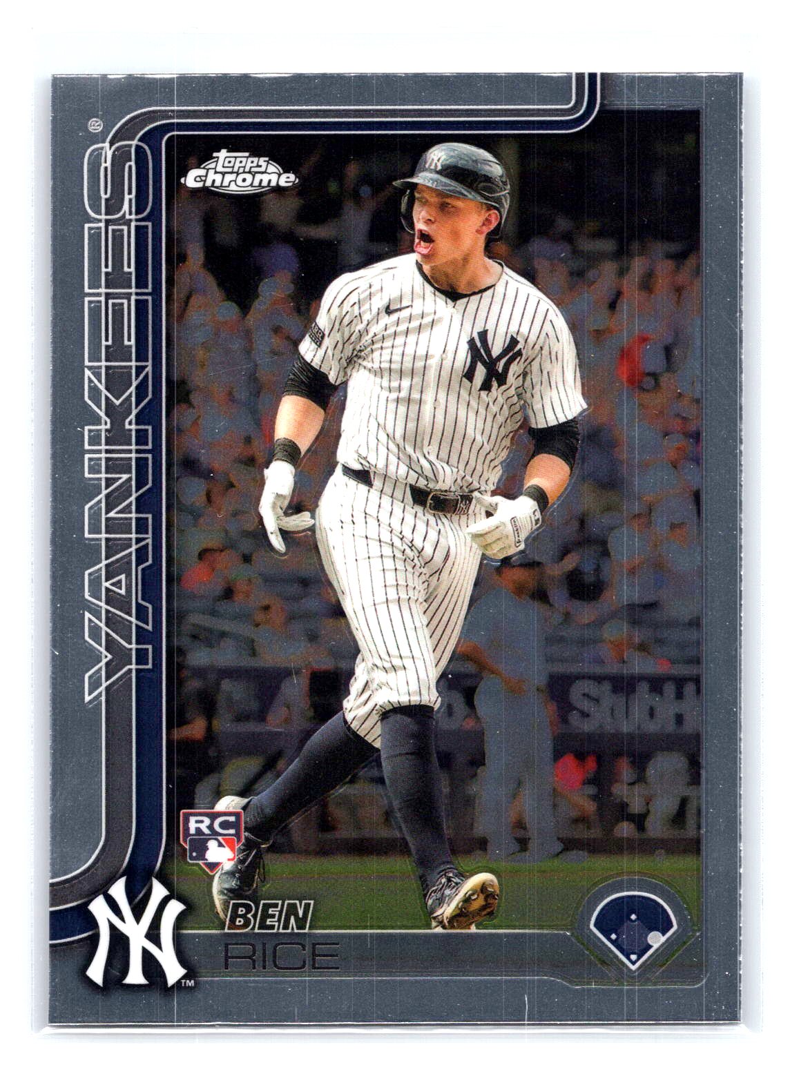 Ben Rice 2025 Topps Chrome Rookie RC Ben Rice 2025 Topps Chrome Rookie RC