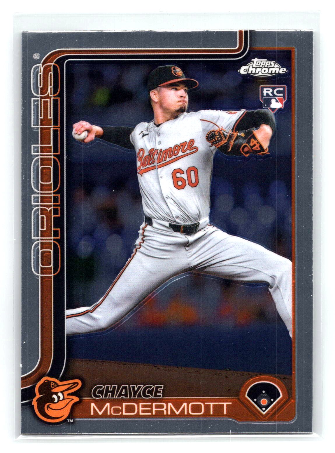Chayce McDermott 2025 Topps Chrome Rookie RC Chayce McDermott 2025 Topps Chrome Rookie RC