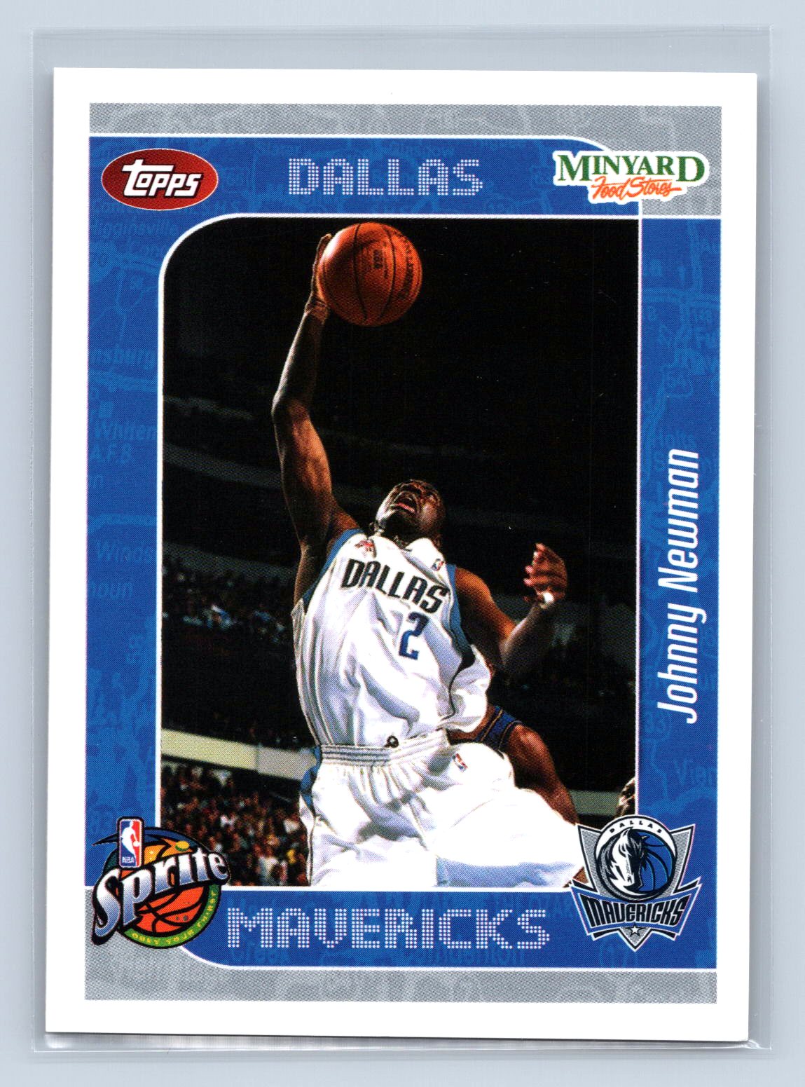 Johnny Newman 2002 Topps Minyard Johnny Newman 2002 Topps Minyard