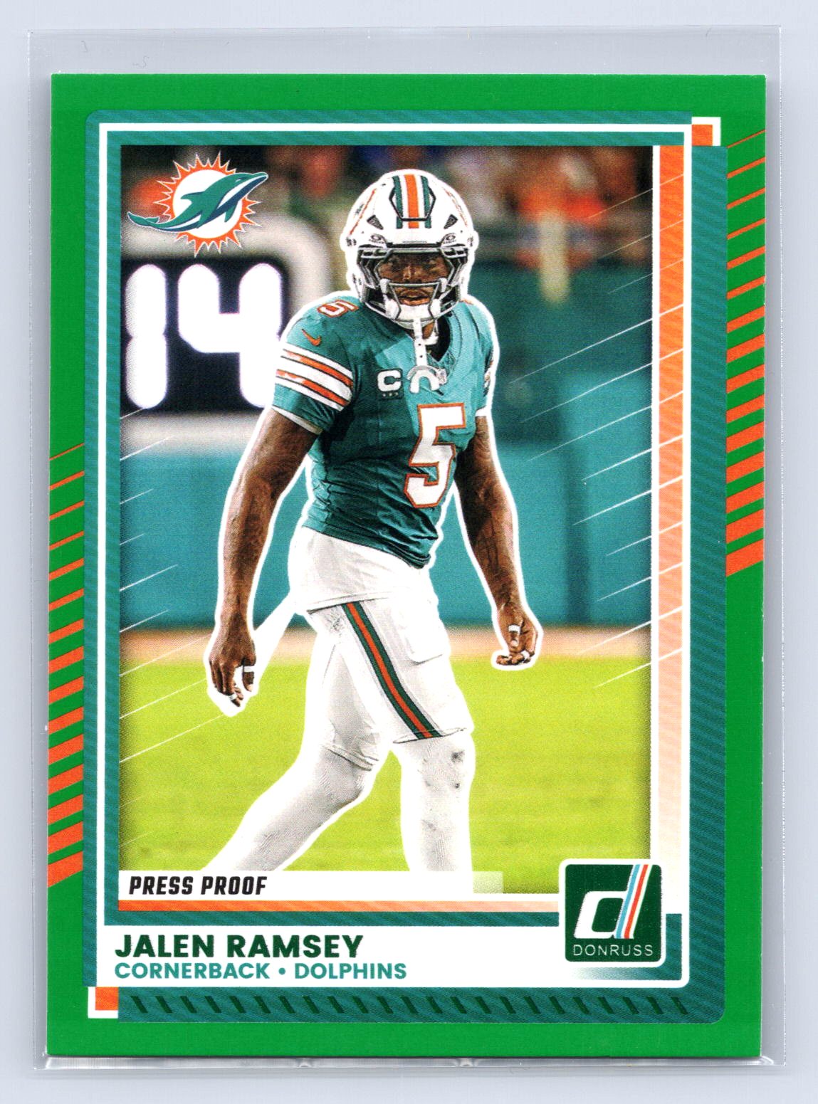 Jalen Ramsey 2025 Donruss Green Jalen Ramsey 2025 Donruss Green