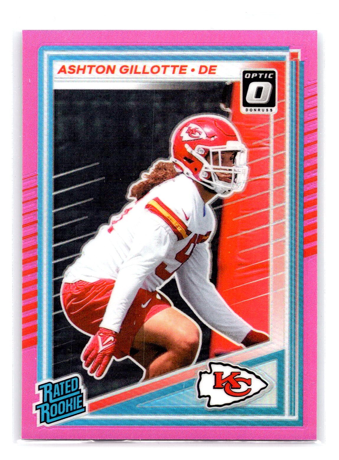 Ashton Gillotte 2025 Donruss Optic Pink Holo Rookie RC Ashton Gillotte 2025 Donruss Optic Pink Holo Rookie RC