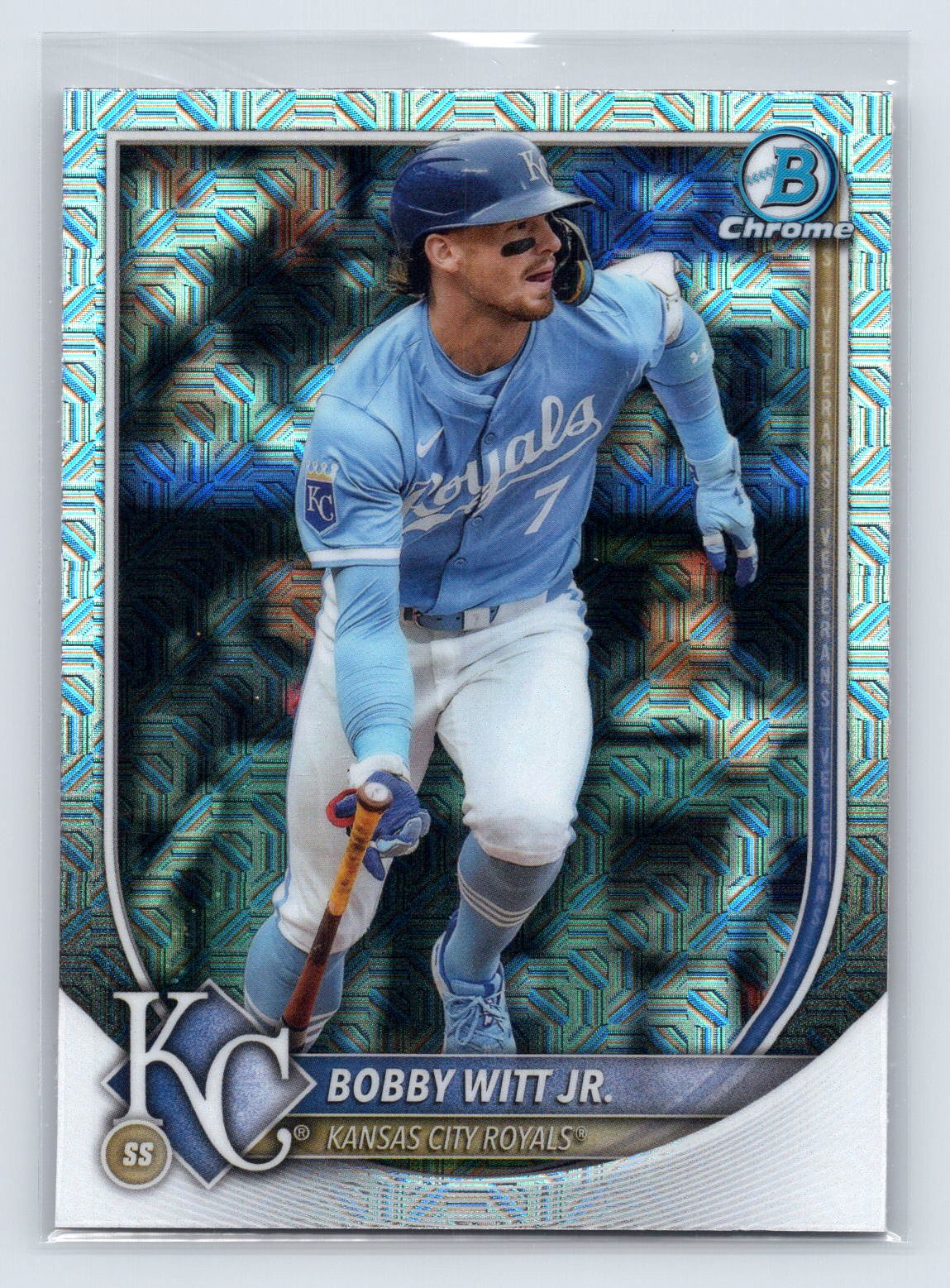 Bobby Witt Jr. 2025 Bowman Chrome Mojo Refractor Bobby Witt Jr. 2025 Bowman Chrome Mojo Refractor