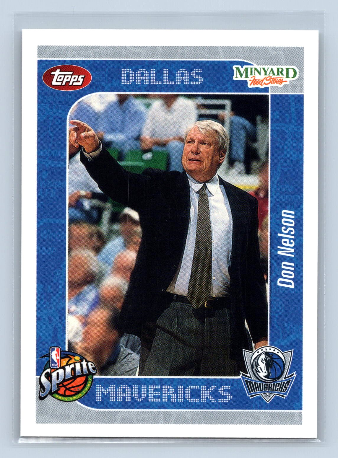 Don Nelson 2002 Topps Minyard Don Nelson 2002 Topps Minyard