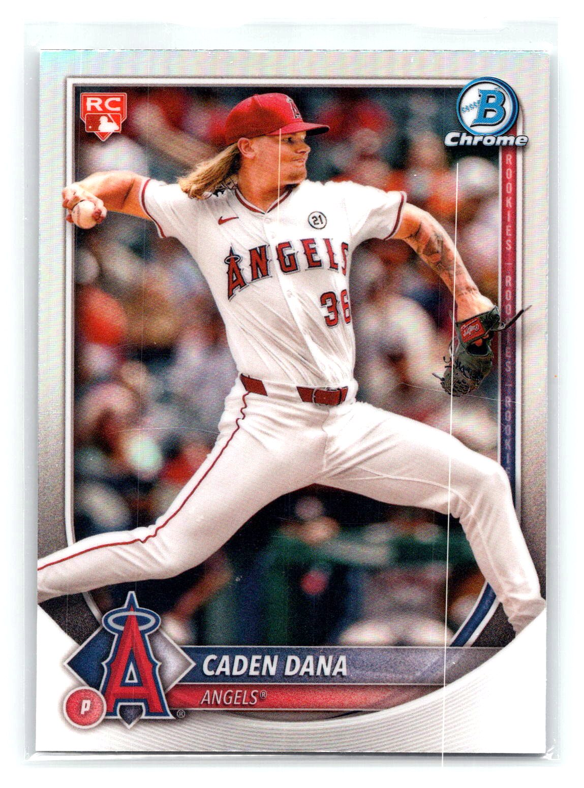 Caden Dana 2025 Bowman Chrome Silver Refractor Rookie RC Caden Dana 2025 Bowman Chrome Silver Refractor Rookie RC