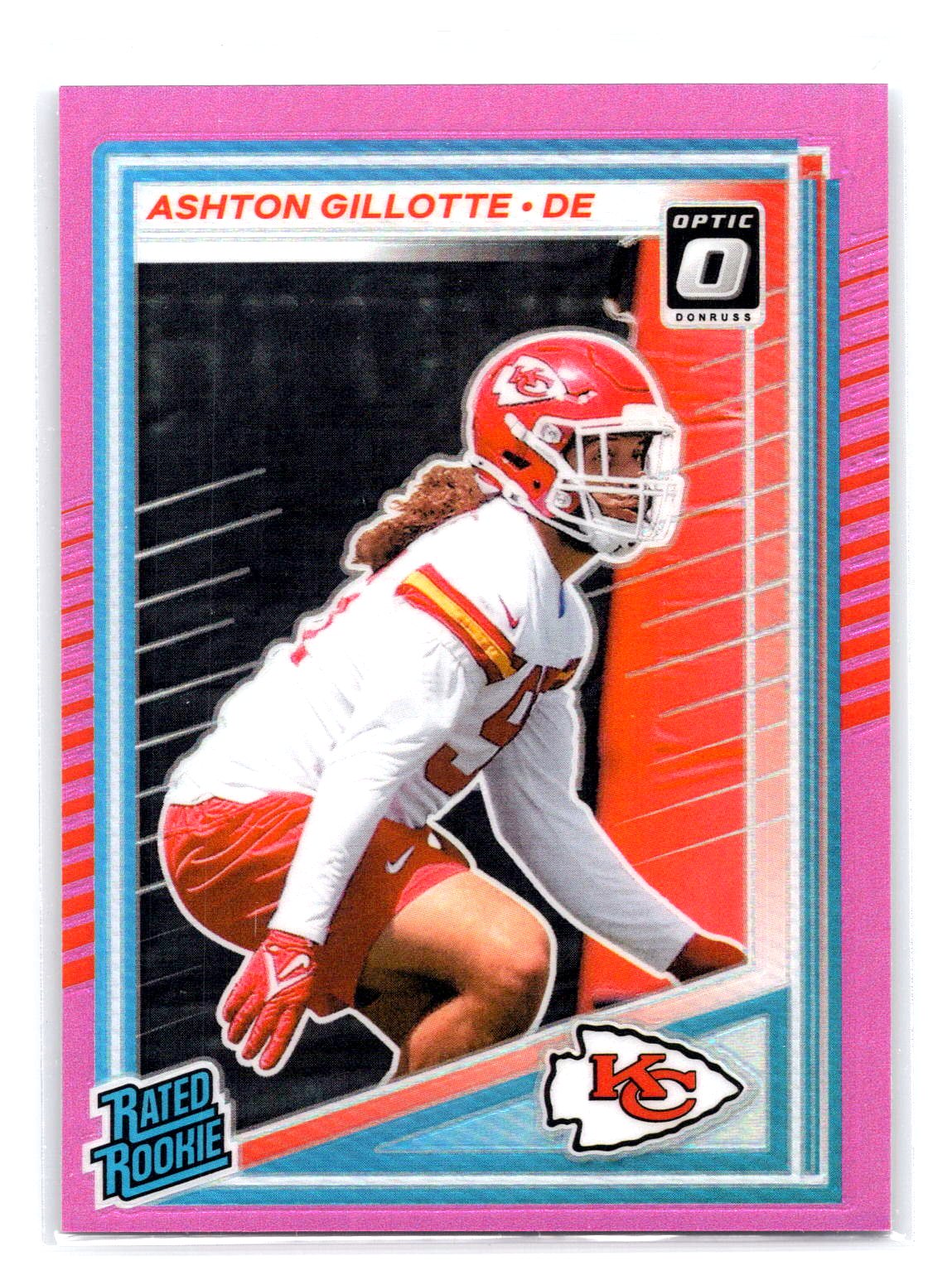 Ashton Gillotte 2025 Donruss Optic Pink Holo Rookie RC Ashton Gillotte 2025 Donruss Optic Pink Holo Rookie RC