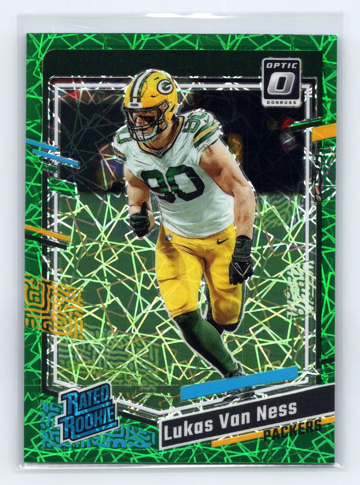 Lukas Van Ness 2023 Donruss Optic Green Velocity Lukas Van Ness 2023 Donruss Optic Green Velocity
