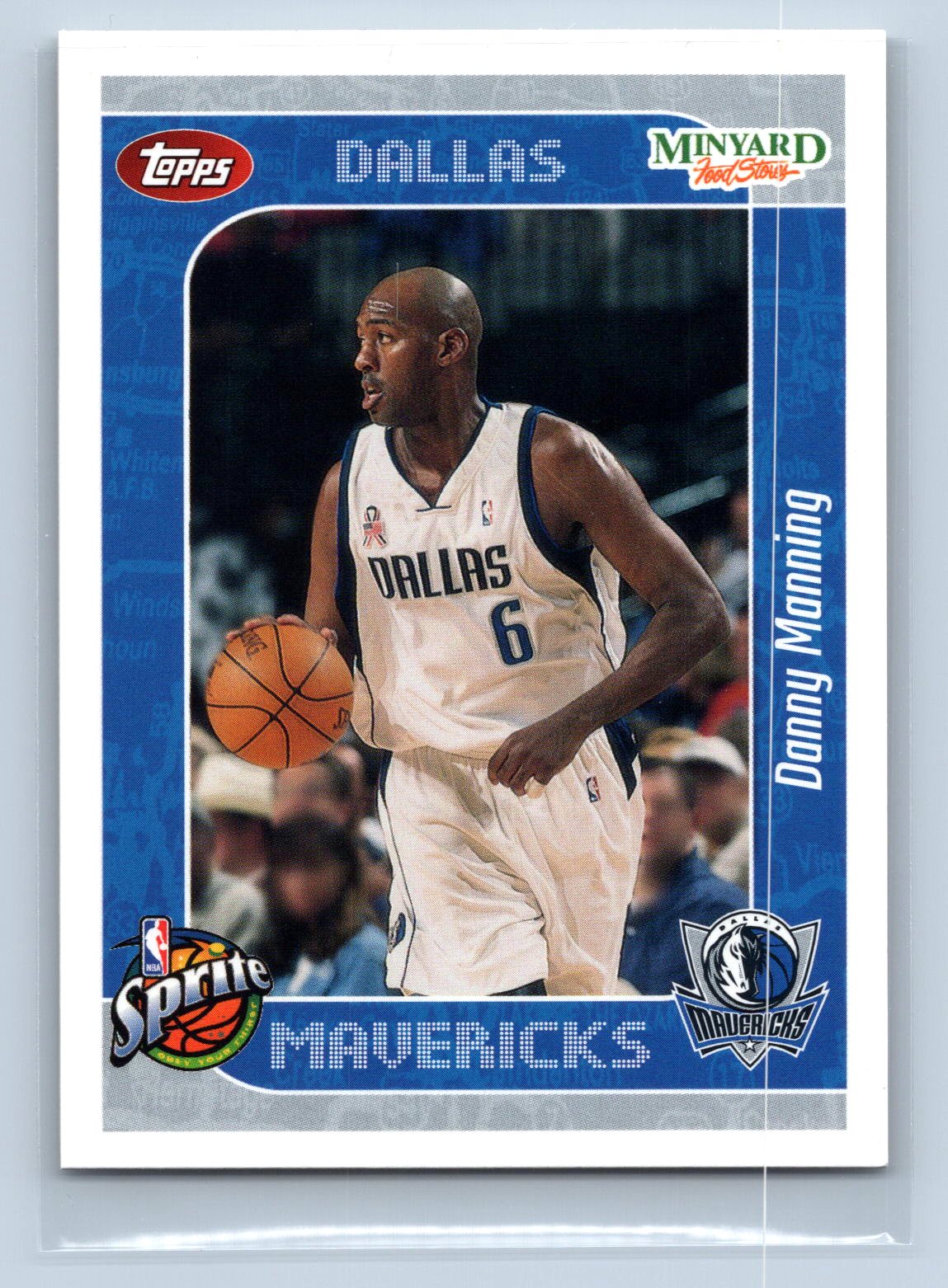 Danny Manning 2002 Topps Minyard Danny Manning 2002 Topps Minyard