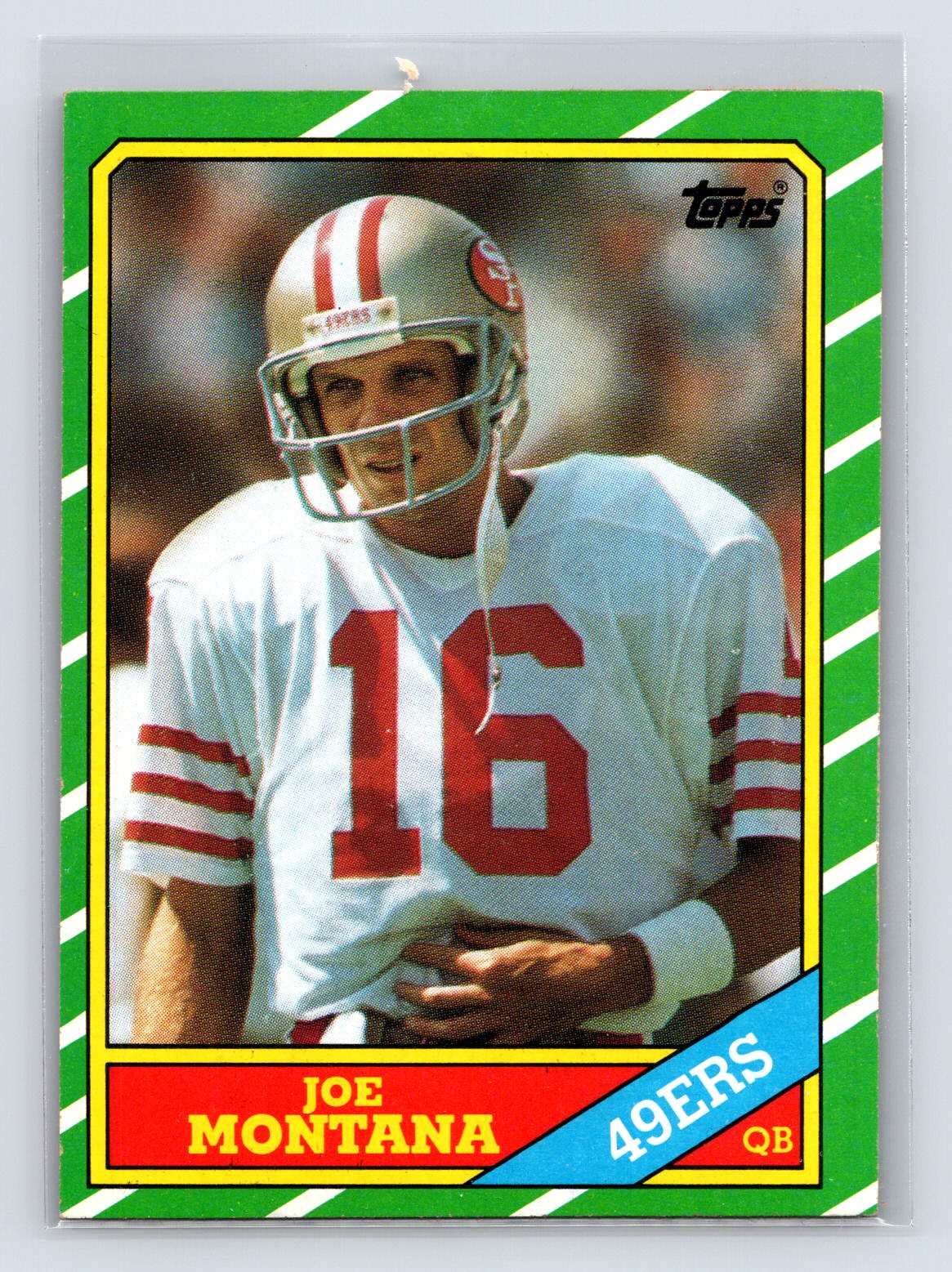Joe Montana 1986 Topps Joe Montana 1986 Topps