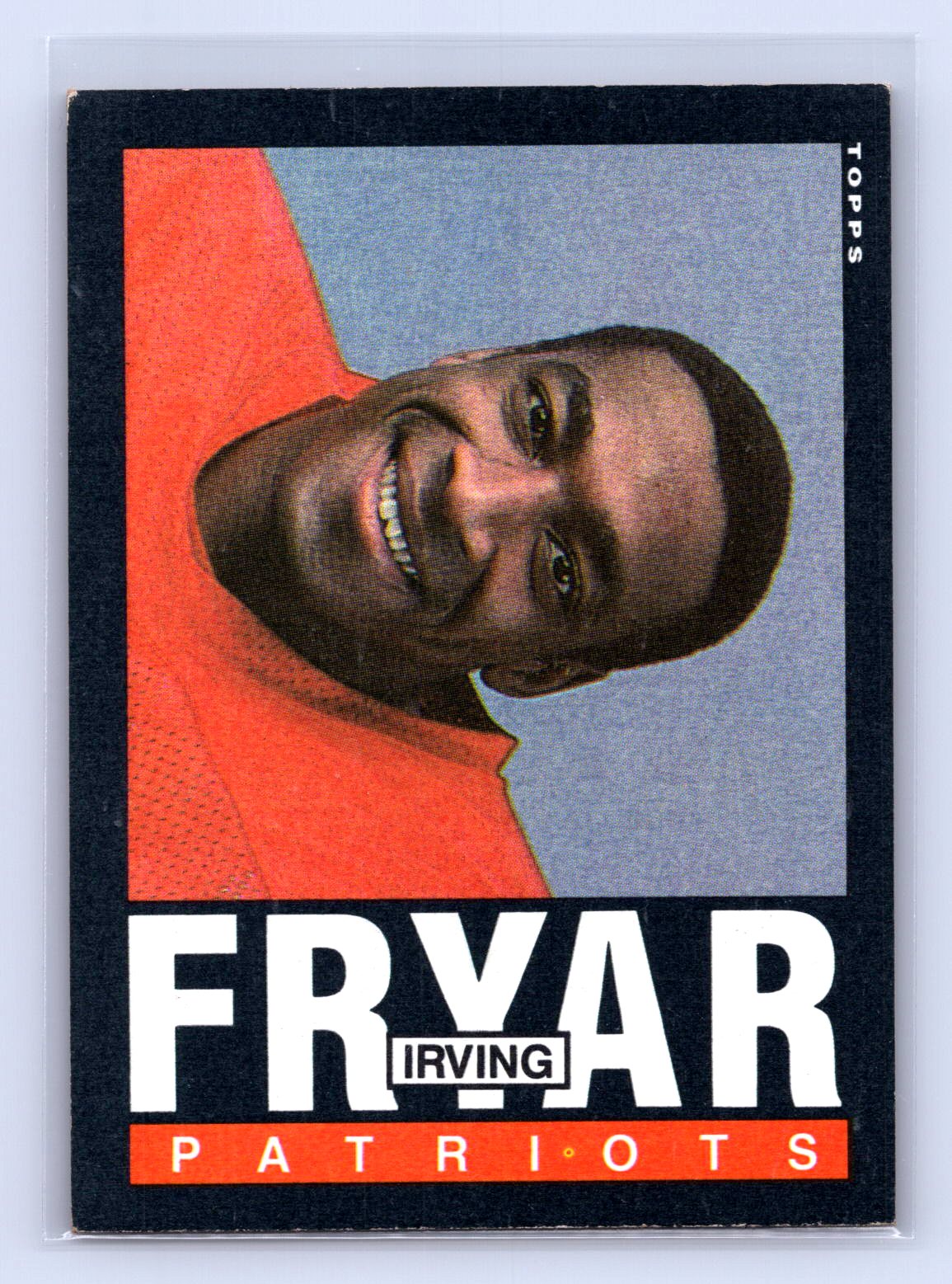 Irving Fryer 1985 Topps Irving Fryer 1985 Topps