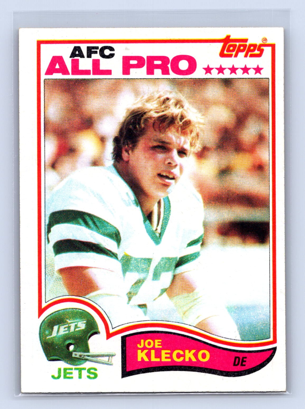 Joe Klecko 1982 Topps Joe Klecko 1982 Topps