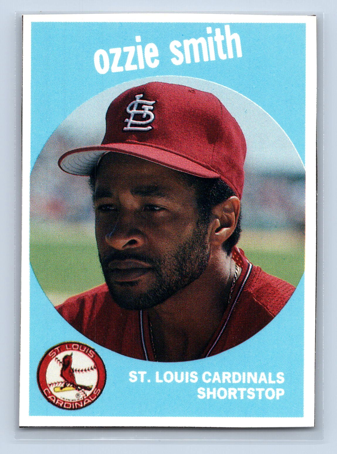 Ozzie Smith 1989 Baseball Cards Magazine Repli-Cards Ozzie Smith 1989 Baseball Cards Magazine Repli-Cards