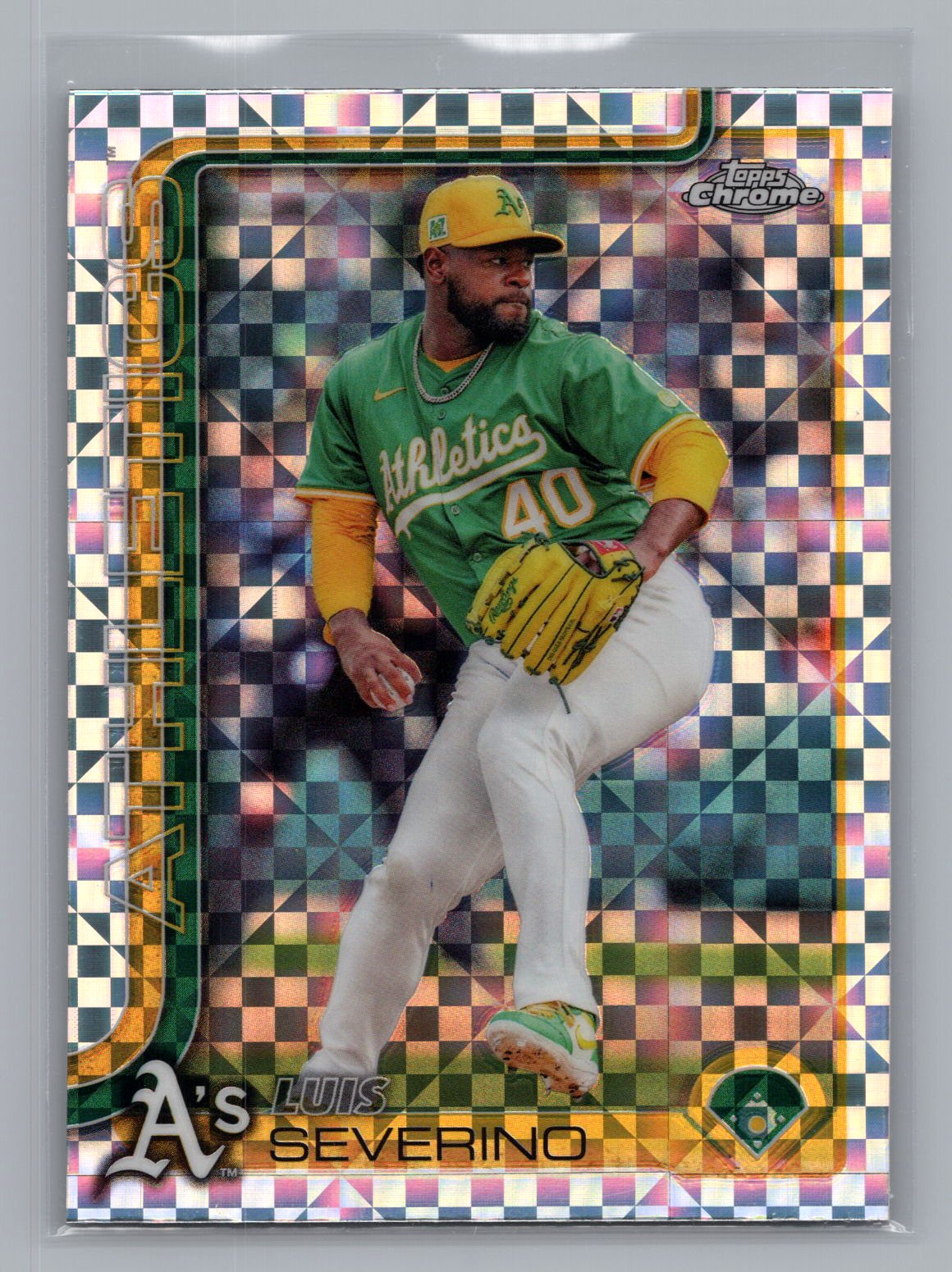 Luis Severino 2025 Topps Chrome Mojo Refractor Luis Severino 2025 Topps Chrome Mojo Refractor