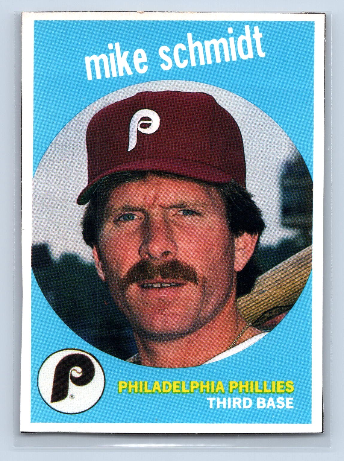 Mike Schmidt 1989 Baseball Cards Magazine Repli-Cards Mike Schmidt 1989 Baseball Cards Magazine Repli-Cards