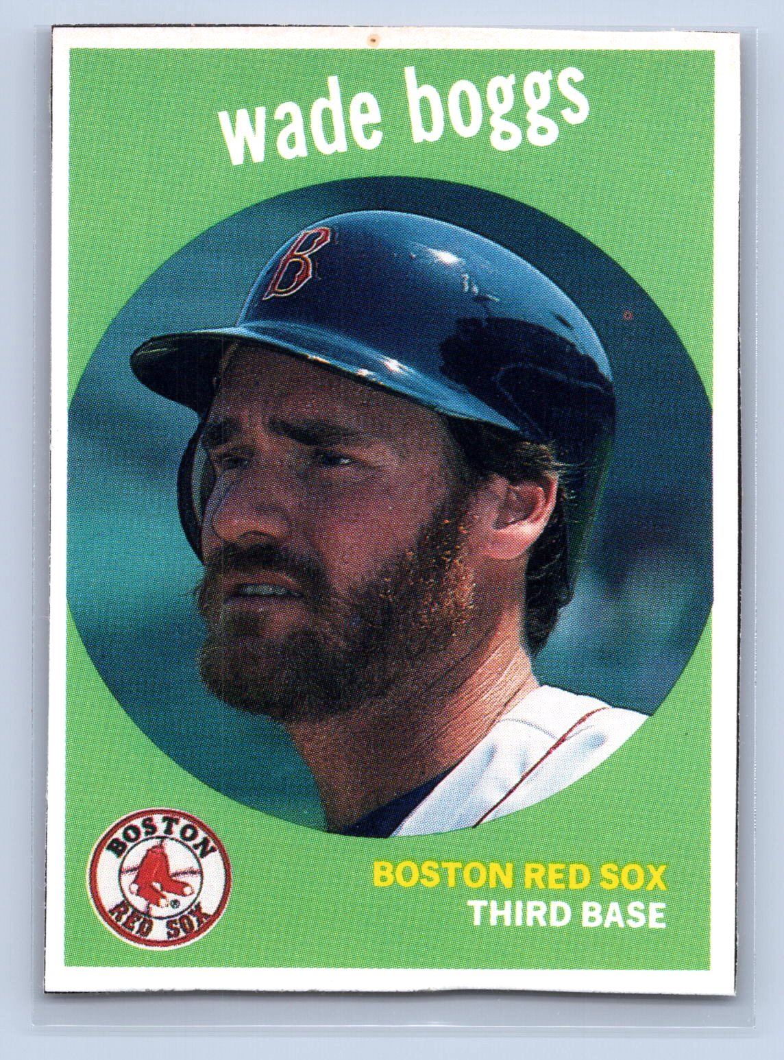 Wade Boggs 1989 Baseball Cards Magazine Repli-Cards Wade Boggs 1989 Baseball Cards Magazine Repli-Cards