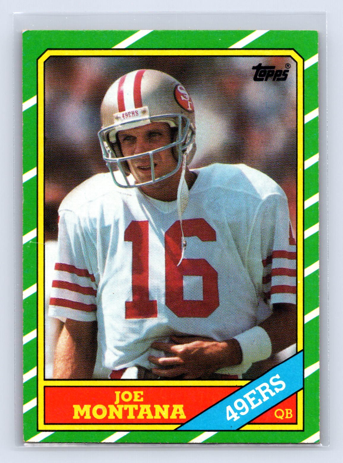 Joe Montana 1986 Topps Joe Montana 1986 Topps