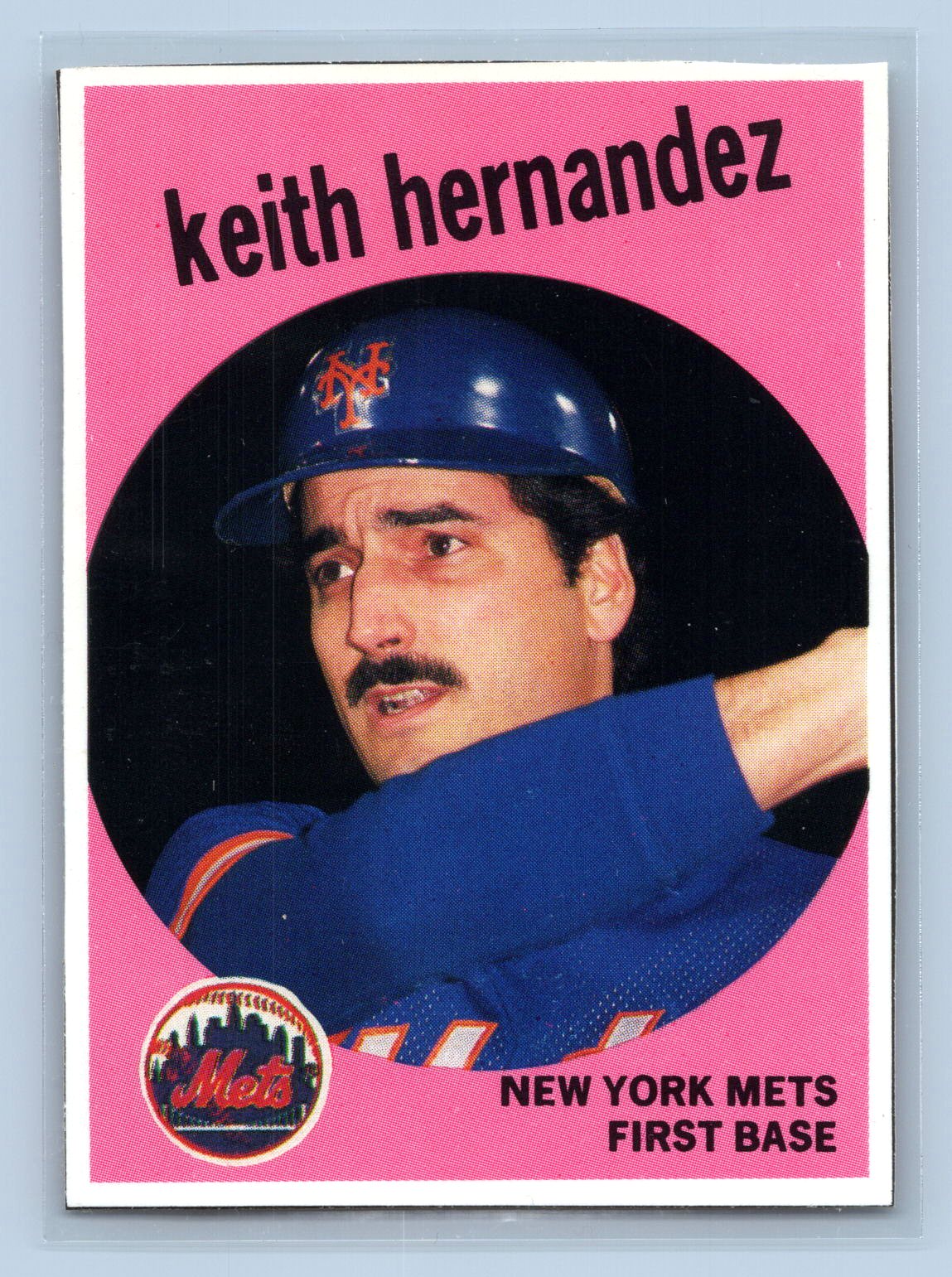 Keith Hernandez 1989 Baseball Cards Magazine Repli-Cards Keith Hernandez 1989 Baseball Cards Magazine Repli-Cards
