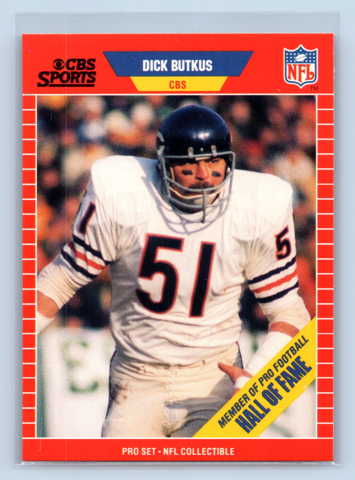 Dick Butkus 1989 Pro Set Dick Butkus 1989 Pro Set