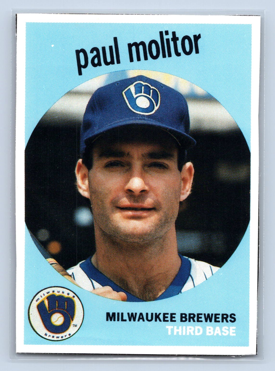 Paul Molitor 1989 Baseball Cards Magazine Repli-Cards Paul Molitor 1989 Baseball Cards Magazine Repli-Cards
