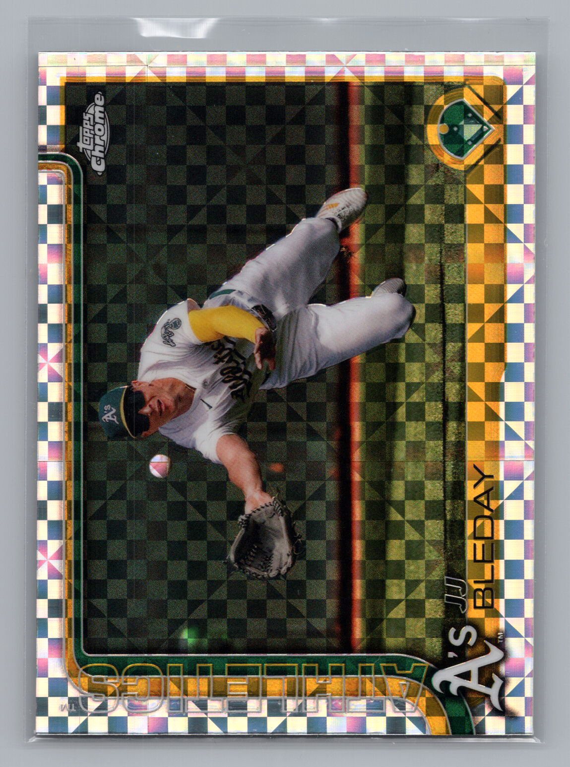 JJ Bleday 2025 Topps Chrome Mojo Refractor JJ Bleday 2025 Topps Chrome Mojo Refractor