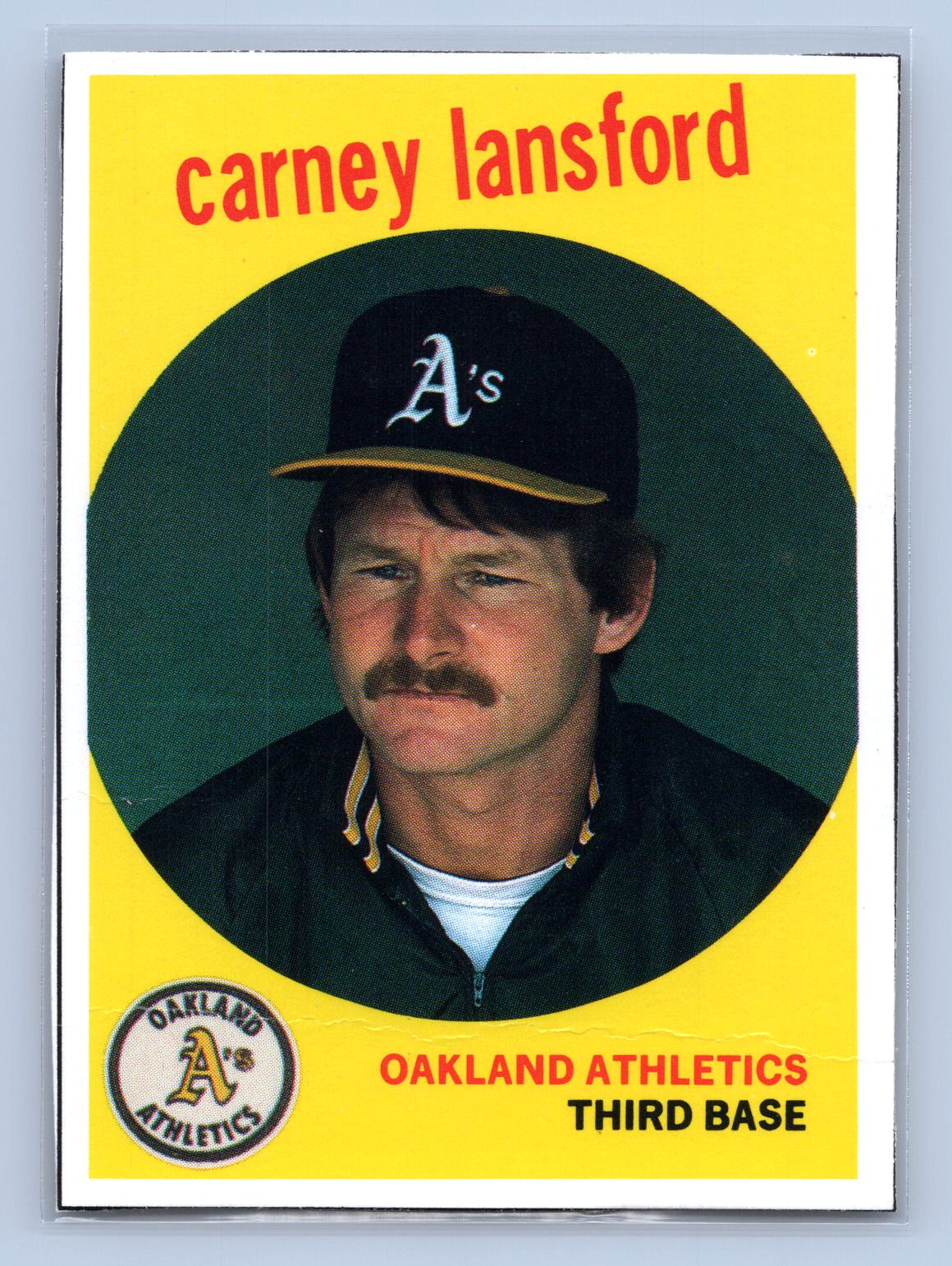 Carney Lansford 1989 Baseball Cards Magazine Repli-Cards Carney Lansford 1989 Baseball Cards Magazine Repli-Cards