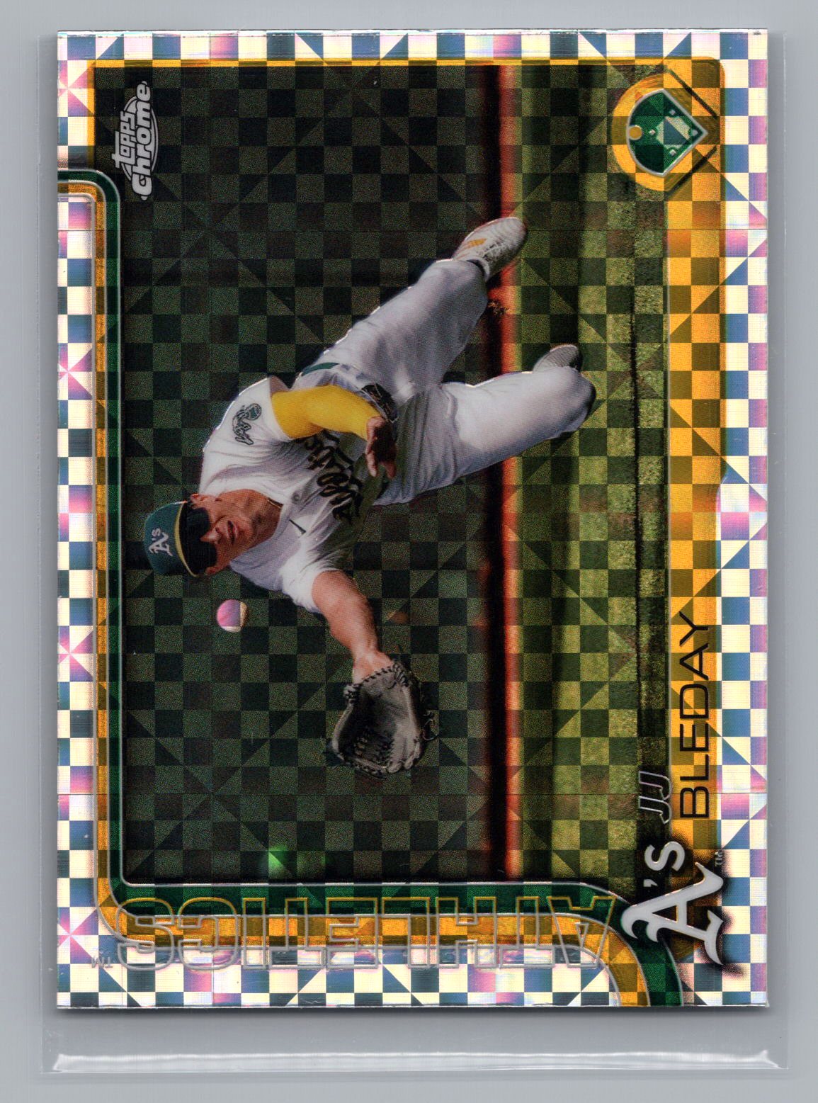JJ Bleday 2025 Topps Chrome Mojo Refractor JJ Bleday 2025 Topps Chrome Mojo Refractor