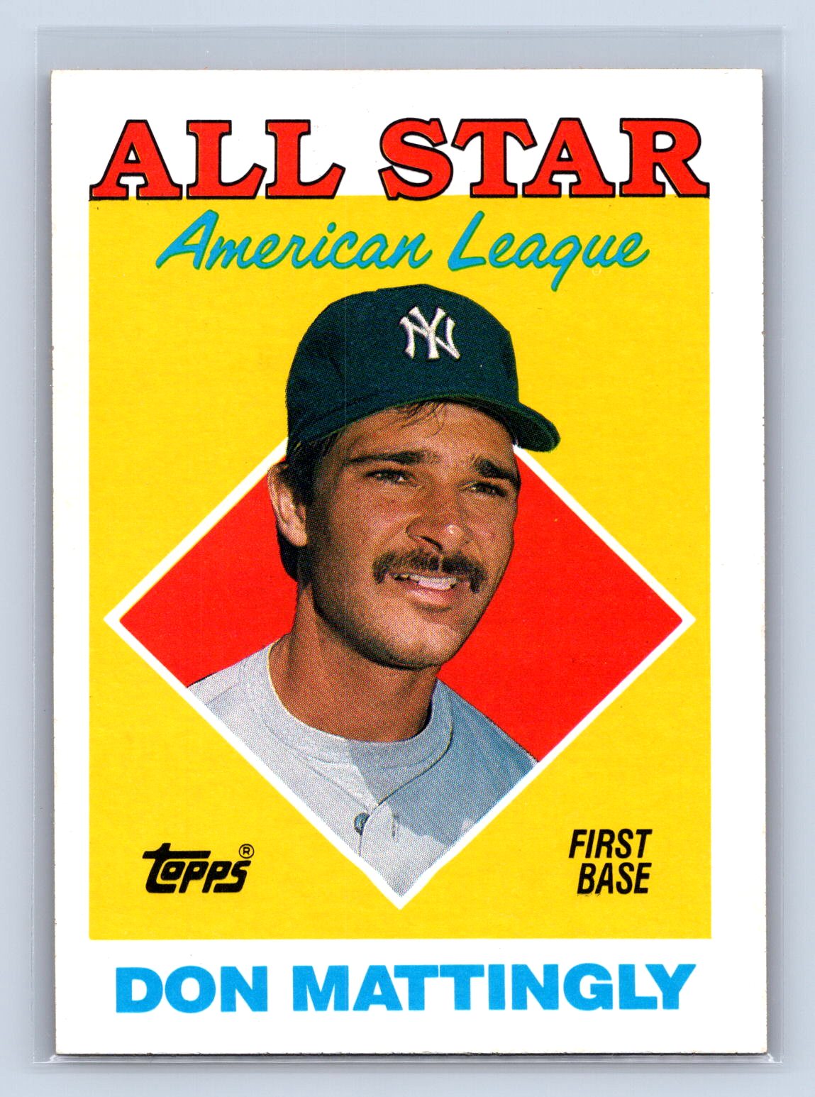 Don Mattingly Topps All Star Yankees Don Mattingly Topps All Star Yankees