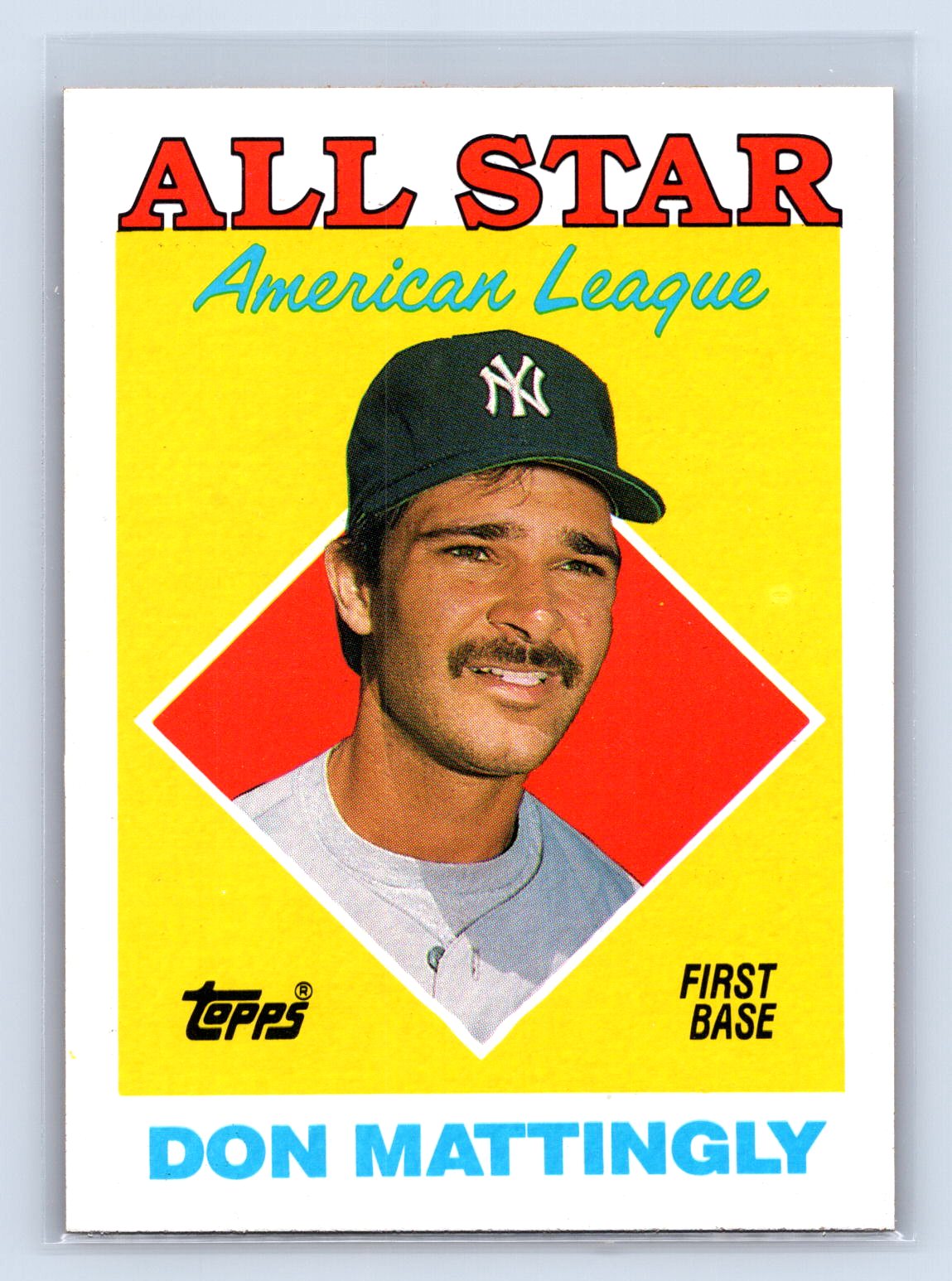 Don Mattingly Topps All Star Yankees Don Mattingly Topps All Star Yankees